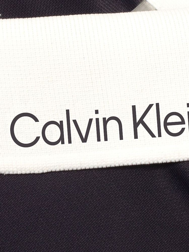 Azul oscuro - Calvin Klein Golf Whitney L/Sleeve Polo Shirt - Imagen 9 de 9