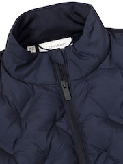 Calvin Klein Golf Blue Caddo Sonic Welding Jacket - Image 7 of 9