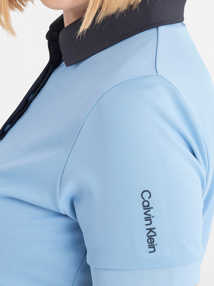 Calvin Klein Golf Whitney Short Sleeve Polo Shirt - Image 4 of 9