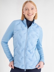 Calvin Klein Golf Blue Caddo Sonic Welding Jacket - Image 1 of 9