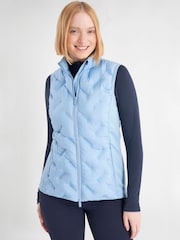 Calvin Klein Golf Blue Caddo Sonic Welding Gilet - Image 1 of 10