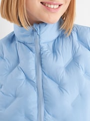 Calvin Klein Golf Blue Caddo Sonic Welding Gilet - Image 4 of 10