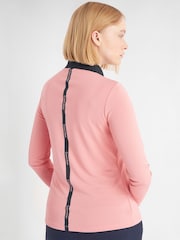 Naranja - Calvin Klein Golf Whitney L/Sleeve Polo Shirt - Imagen 4 de 9