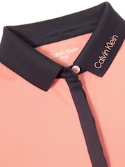 Naranja - Calvin Klein Golf Whitney L/Sleeve Polo Shirt - Imagen 7 de 9
