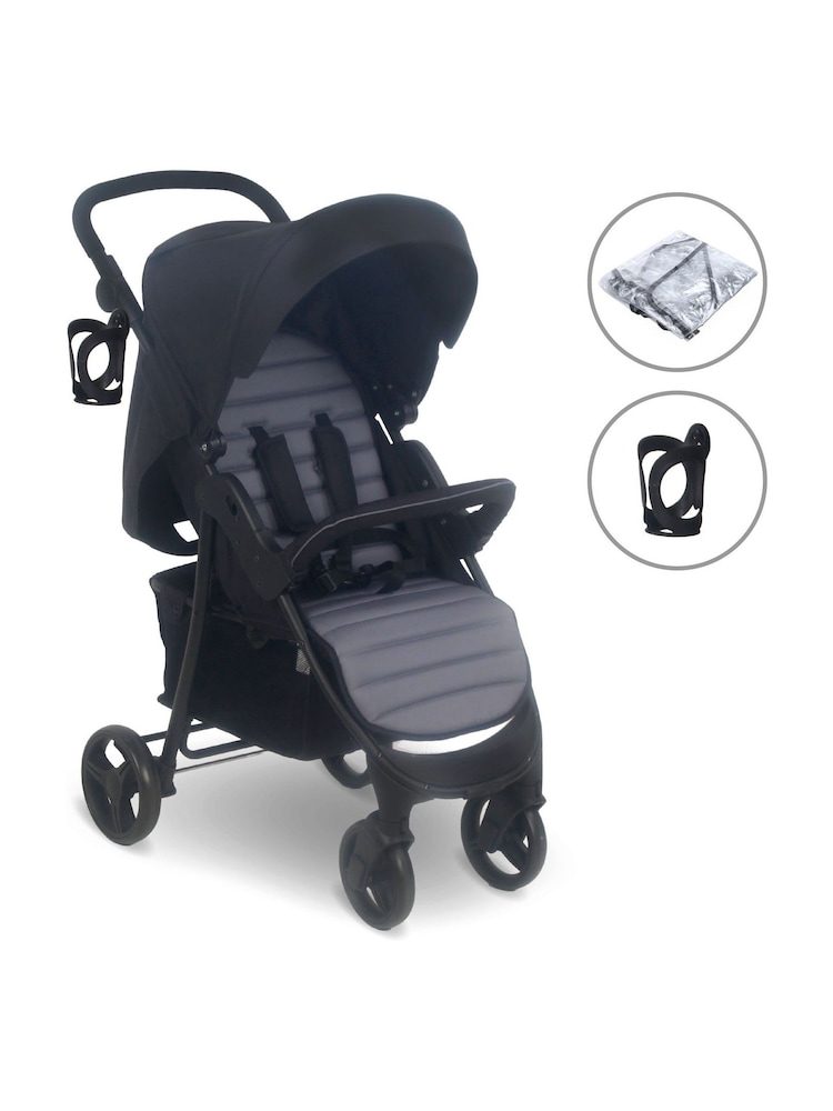 My Babiie Black MB30 Pushchair - Image 1 of 5