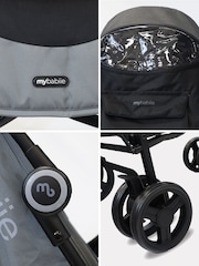 My Babiie Black MB02 Lightweight Stroller - Image 5 of 5