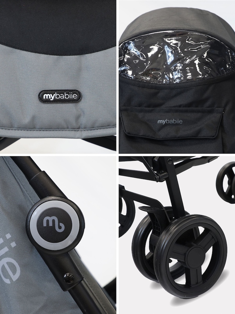 My Babiie Black MB02 Lightweight Stroller - Image 5 of 5