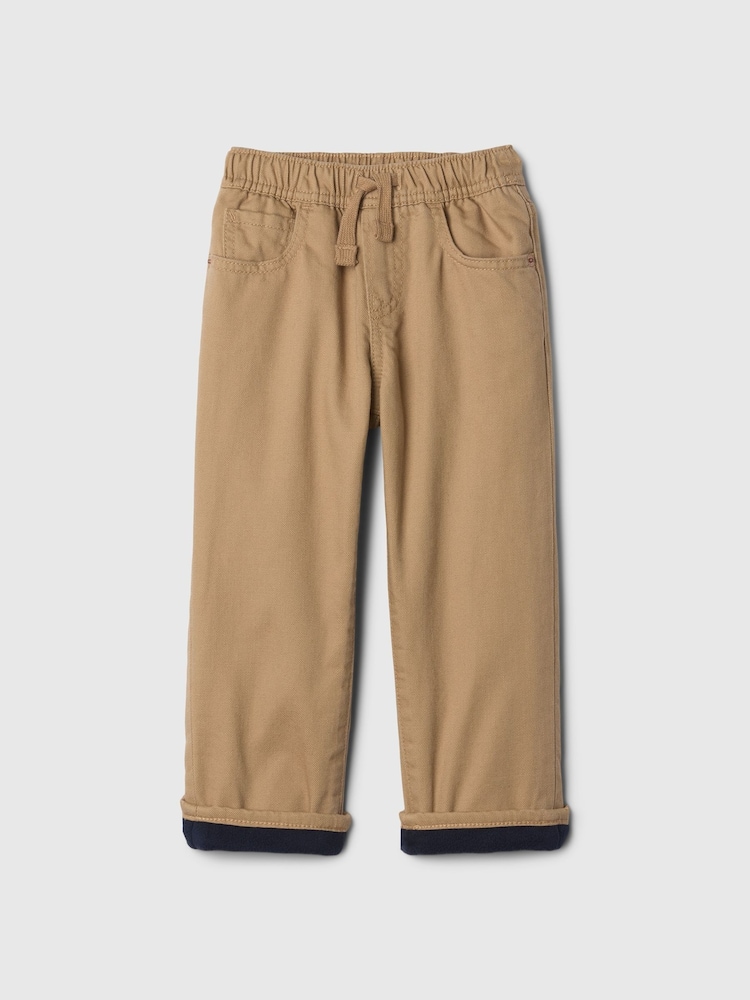 Gap Brown Cosy Pull On Baggy Chinos (6mths-5yrs) - Image 1 of 3