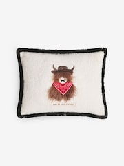 Cowboy Hamish The Highland Cow Cushion - Imagem 4 de 5