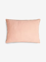 Dusky Pink Embellished Country Floral Cushion - Image 4 of 4
