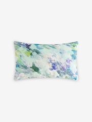 Blurred Abstract Printed Velvet 50 x 30cm Cushion - Imagen 3 de 5
