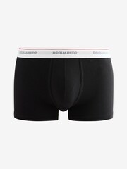 DSquared2 White/Black Underwear Logo Boxers 3 Pack - Image 4 of 4