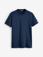 DSquared2 Navy Underwear Short Sleeve Logo T-Shirts 3 Pack - Image 3 of 4