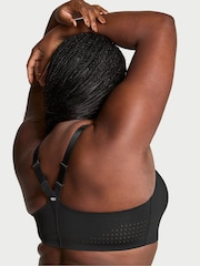 Victoria's Secret Black Front Close Featherweight Max High Support Sports Bra - Image 2 of 4
