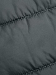 River Island Blue Light Quilted Gilet - Image 6 of 6