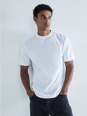 River Island White Regular Fit T-Shirts 3 Pack - Image 2 of 6