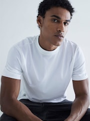 River Island White Regular Fit T-Shirts 3 Pack - Image 5 of 6