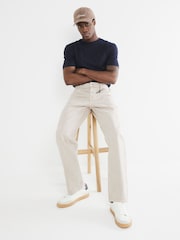 River Island Blue Slim Fit T-Shirts 3 Pack - Image 5 of 6