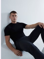 River Island Black Muscle Fit T-Shirts 3 Pack - Image 2 of 5