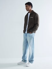 River Island Green Slim Fit T-Shirts 3 Pack - Image 4 of 6