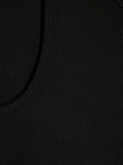 River Island Black Muscle fit Ribbed vests 2 pack - Image 5 of 5