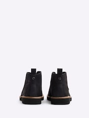 River Island Black Leather Chukka Boots - Image 3 of 4
