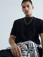 River Island Black Regular Fit T-Shirts 3 Pack - Image 2 of 6