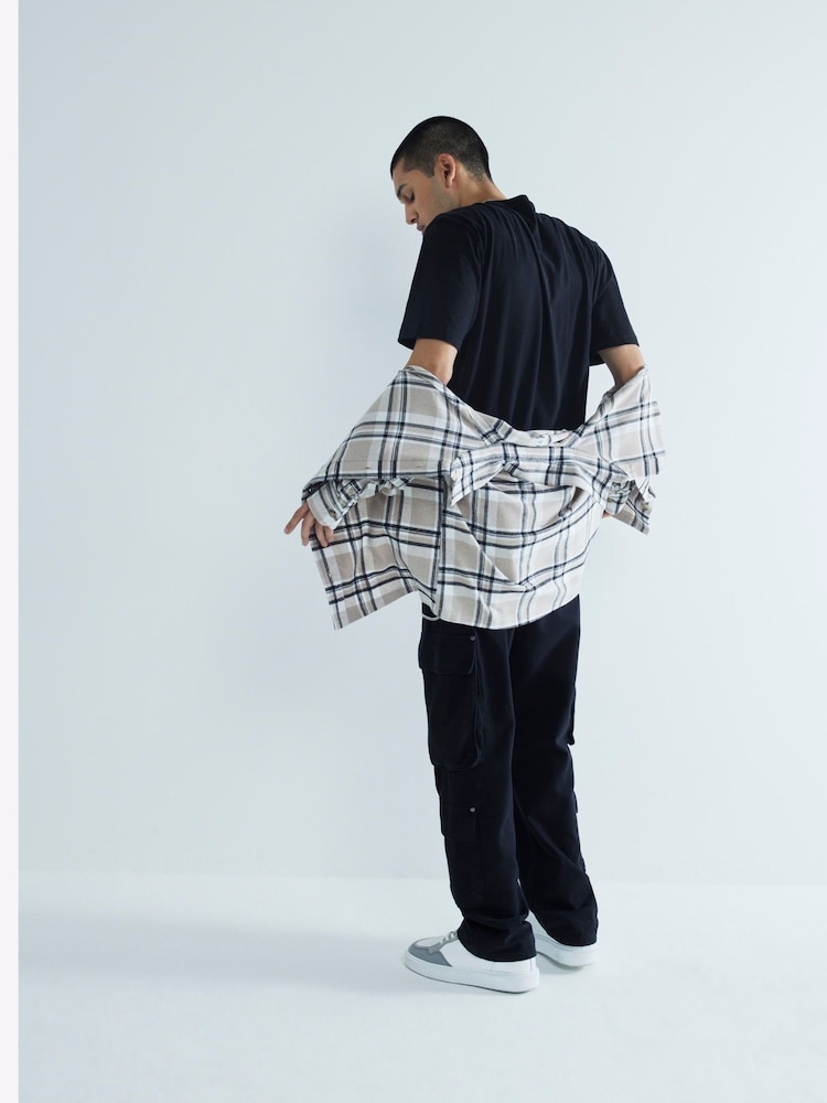 River Island Black Regular Fit T-Shirts 3 Pack - Image 3 of 6