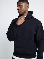 River Island Black Long Sleeve Essential Hoodie - Image 5 of 9