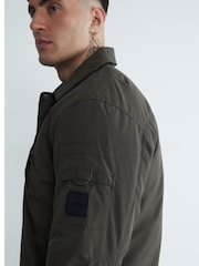 River Island Green Padded Utility Jacket - Image 3 of 6