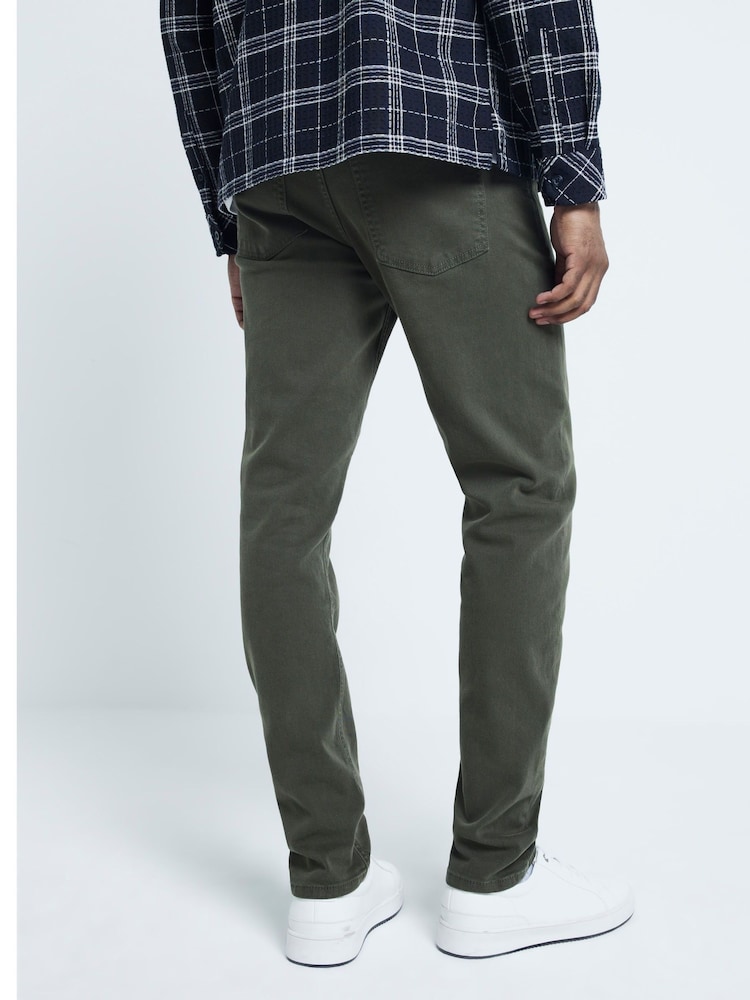 River Island Coupe ajustée  100% Cotton Jeans - Image 3 of 6