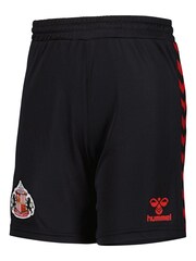 Fanatics Kids Sunderland Goalkeeper Black Shorts 2024-25 - Image 3 of 3