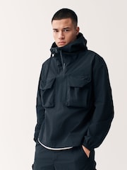 Black Overhead Quarter Zip Jacket - Image 1 of 5