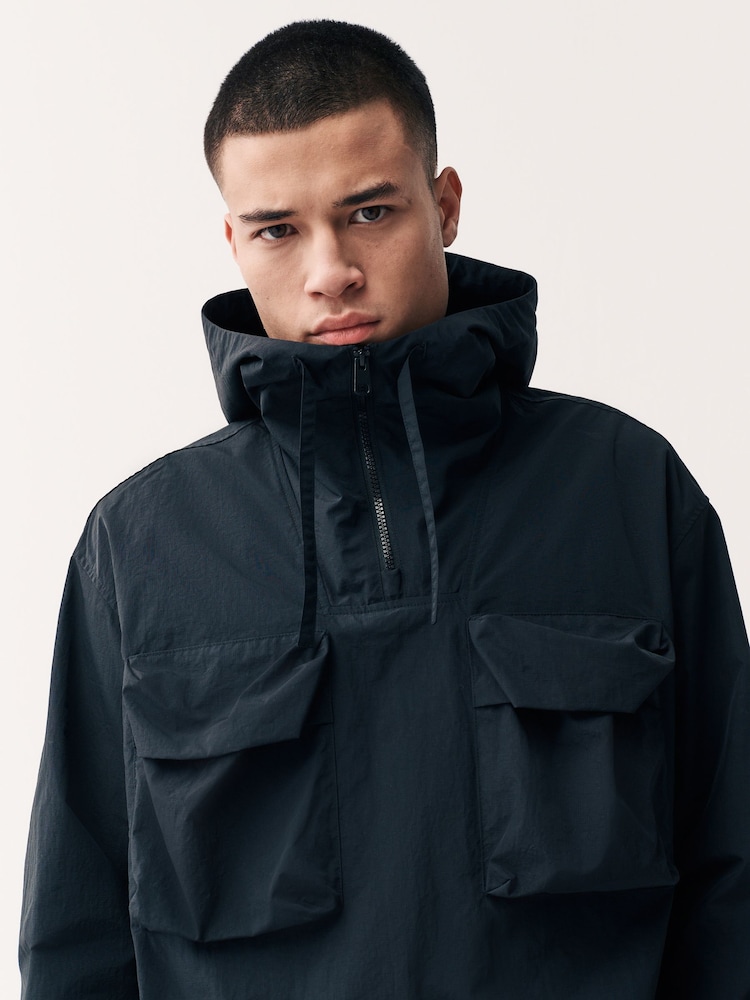Black Overhead Quarter Zip Jacket - Image 5 of 5