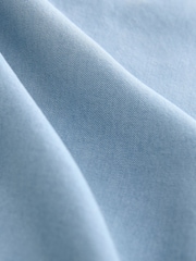 Bleach Blue Lightweight Lyocell Mini Summer Dress - Image 6 of 6