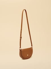 Joules Paloma Tan Brown Half Moon Cross Body - Image 11 of 11