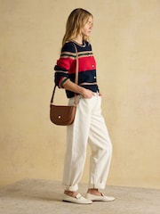 Joules Paloma Tan Brown Half Moon Cross Body - Image 2 of 4
