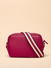 Joules Trent Berry Red Cross Body Bag - Image 6 of 9