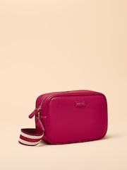 Joules Trent Berry Red Cross Body Bag - Image 7 of 9