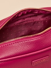 Joules Trent Berry Red Cross Body Bag - Image 8 of 9
