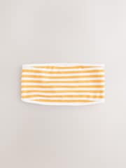 Yellow/White Stripe Seamfree Bandeau Bikini Top - Image 5 of 8