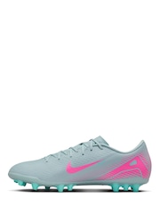 Nike Grey/Pink Adults Zoom Mercurial Vapor 16 Academy Artificial Ground Football Boots - Image 2 of 11