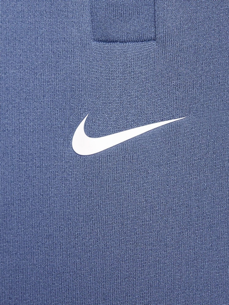 Nike Diffused Blue Pro Dri-Fit Half Zip Top - Image 6 of 8