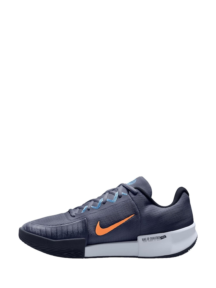 Nike Blue GP Challenge Pro Hard Court Tennis Trainers - Image 2 of 4