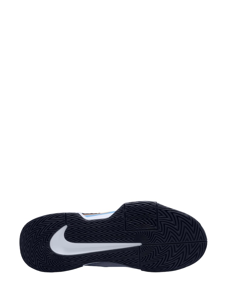 Nike Blue GP Challenge Pro Hard Court Tennis Trainers - Image 4 of 4