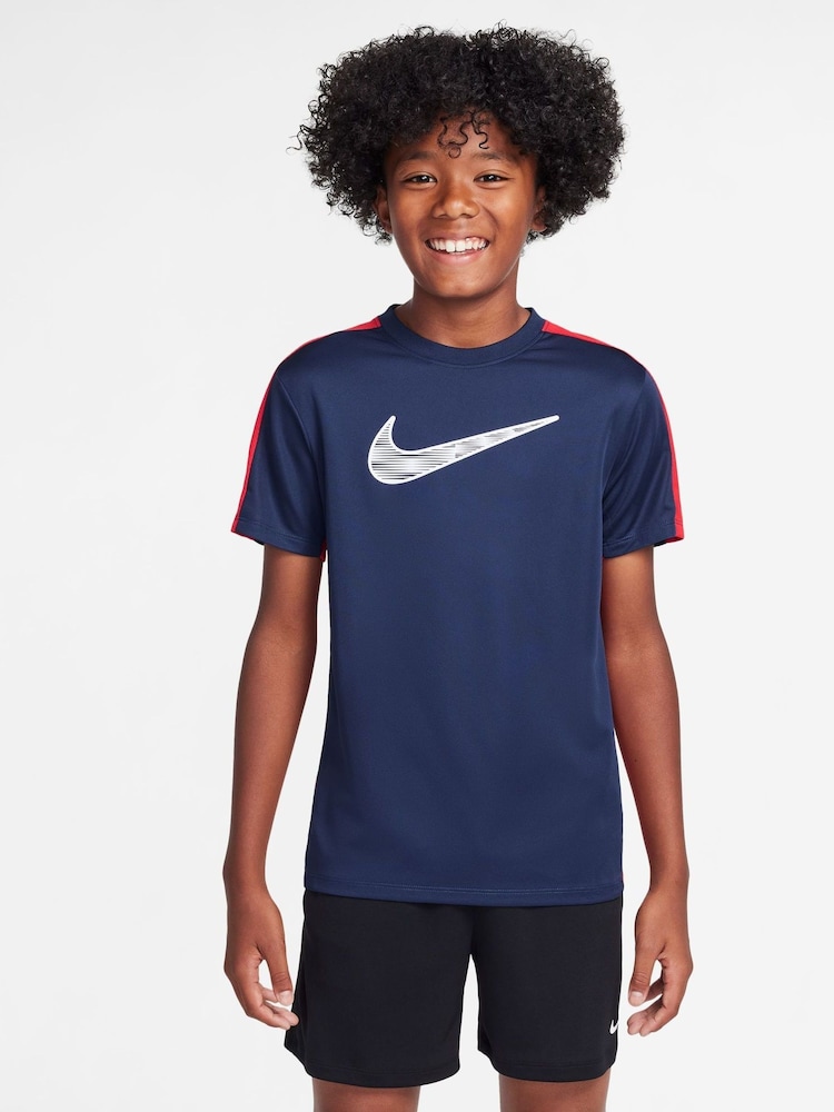 Nike Midnight Navy Trophy 23 Dri-FIT Short Sleeve T-Shirt - Image 1 of 3