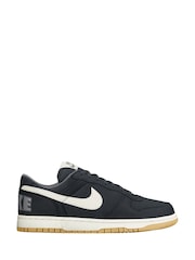 Nike Black/Ecru Big Nike Low Trainers - Image 1 of 2
