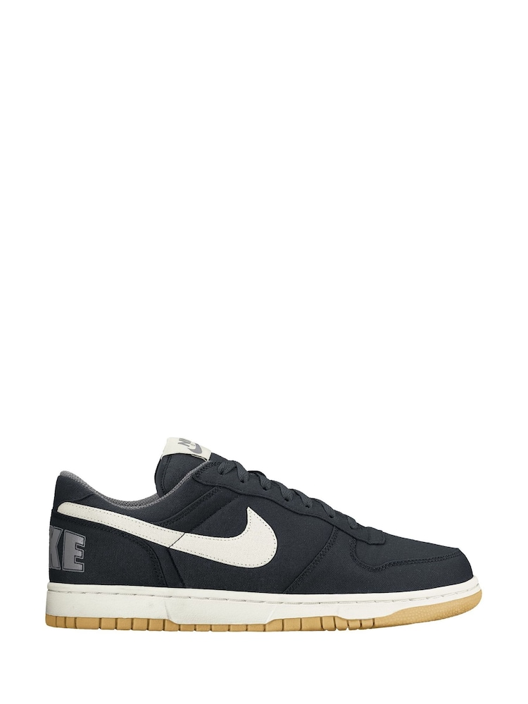 Nike Black/Ecru Big Nike Low Trainers - Image 1 of 2