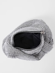 French Connection Black Diamonte Knot Bag - Image 3 of 4