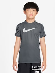 Nike Football Grey Trophy 23 Dri-FIT Short Sleeve T-Shirt - Image 1 of 3